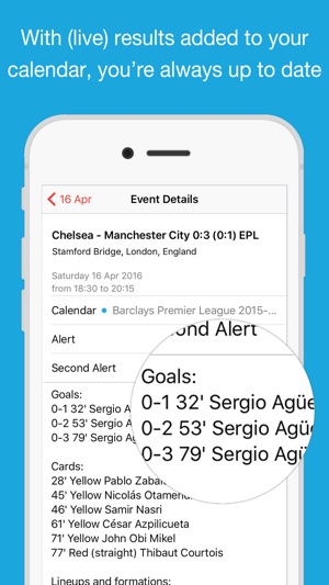 Fixtures for iPhone Calendar(圖3)-速報App