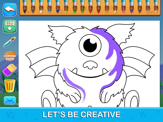 Monsters Games Creative Fun для iPad