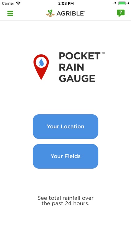 agrible rain gauge