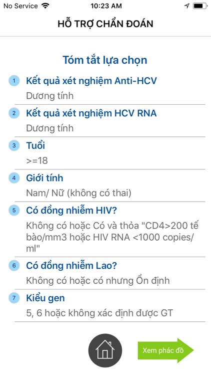 HepiCARE: Chẩn đoán VGSV C HCV screenshot-5