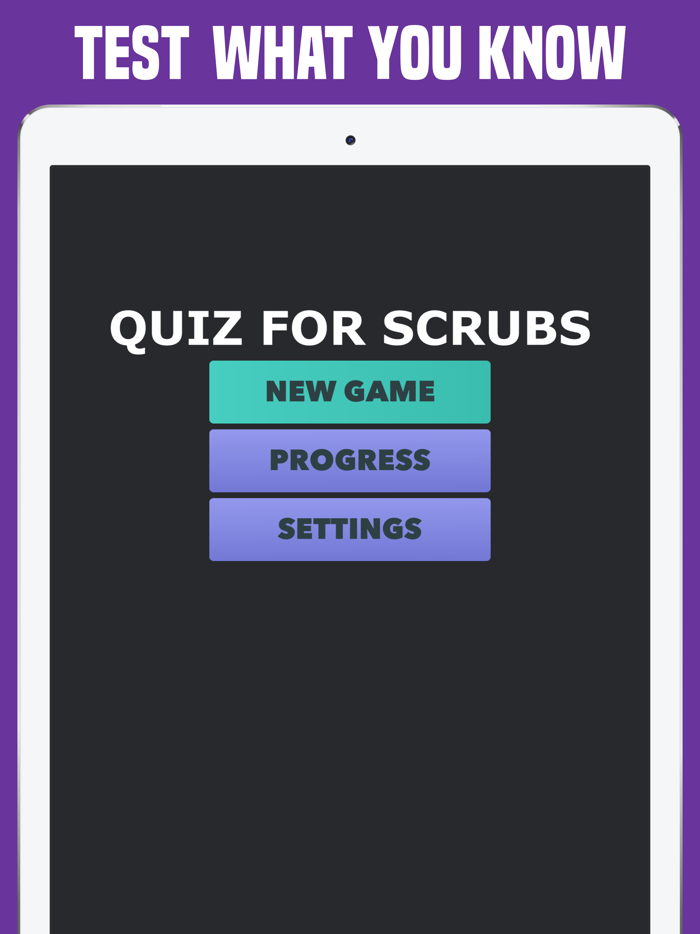 Quiz for Scrubs Tv Show Trivia