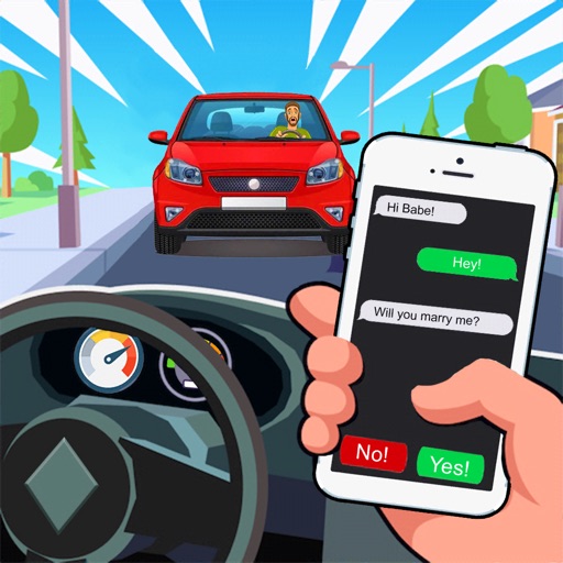 Don't Text & Drive Ahead Car iOS App