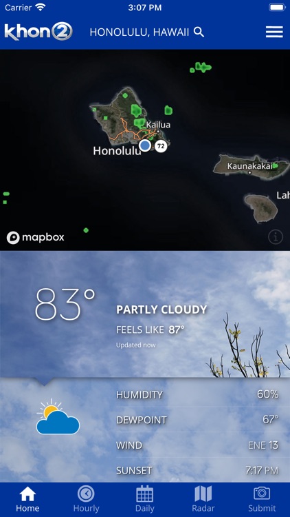 KHON2 WX - Radar & Forecasts