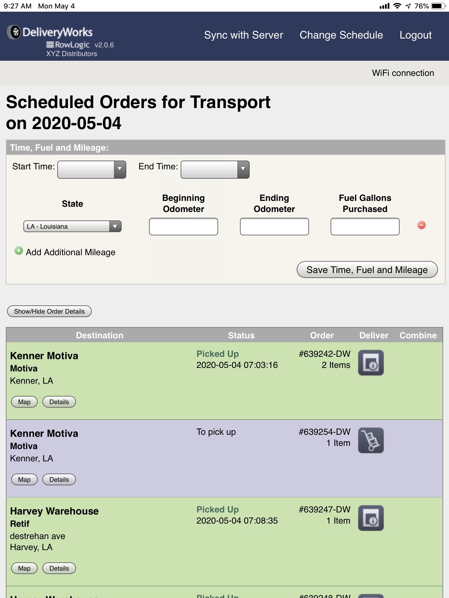 DeliveryWorks Driver Companion screenshot 3