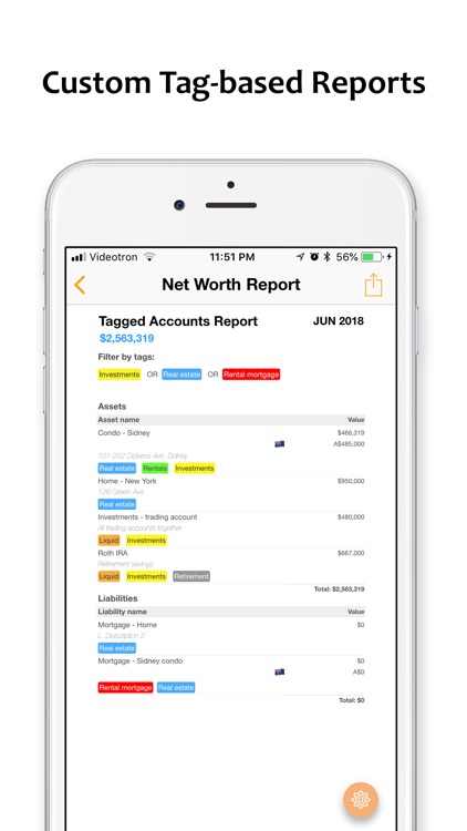 Net Worth Pro 2 screenshot-8