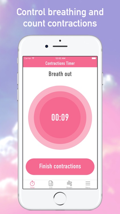 Labor Contraction Timer Birth