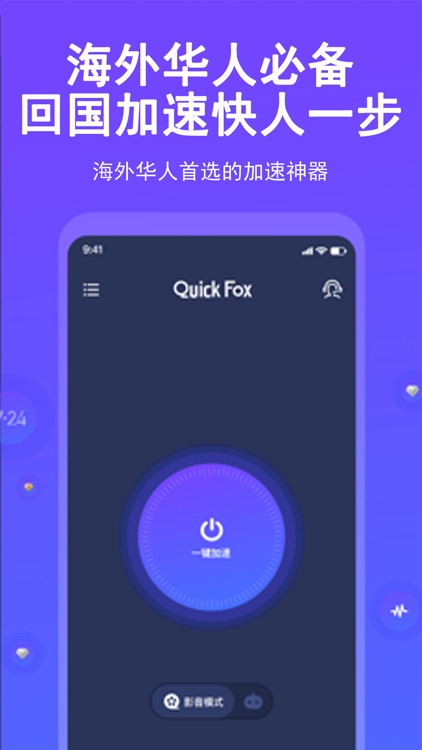 QuickFox加速器-海外华人回国加速器