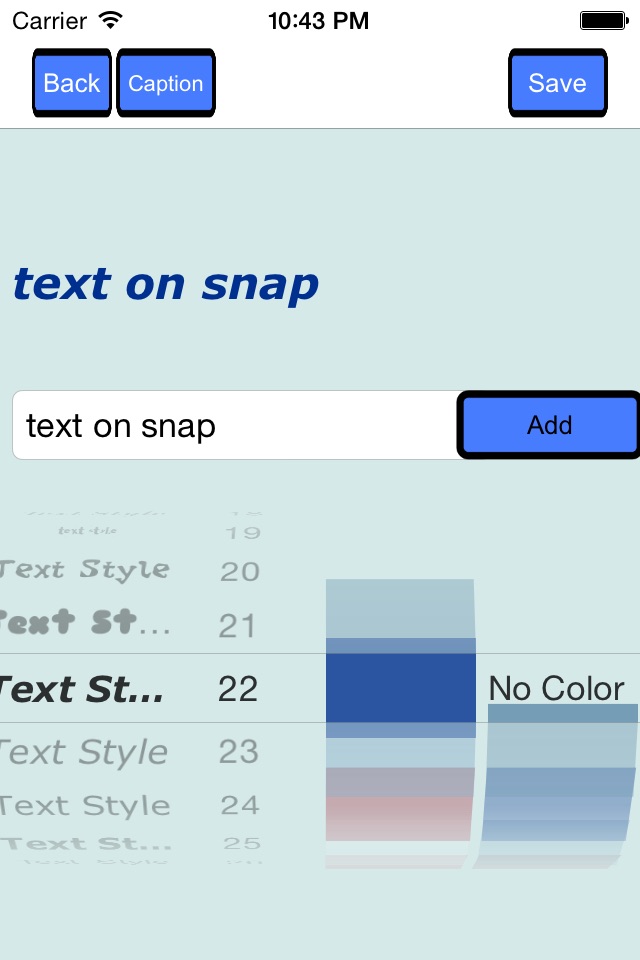 Text On Snap screenshot 2