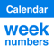 App Icon for Week Numbers - Calendar Weeks App in Brazil IOS App Store