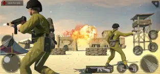 Captura de Pantalla 2 Call of Army WW2 Shooter Game iphone