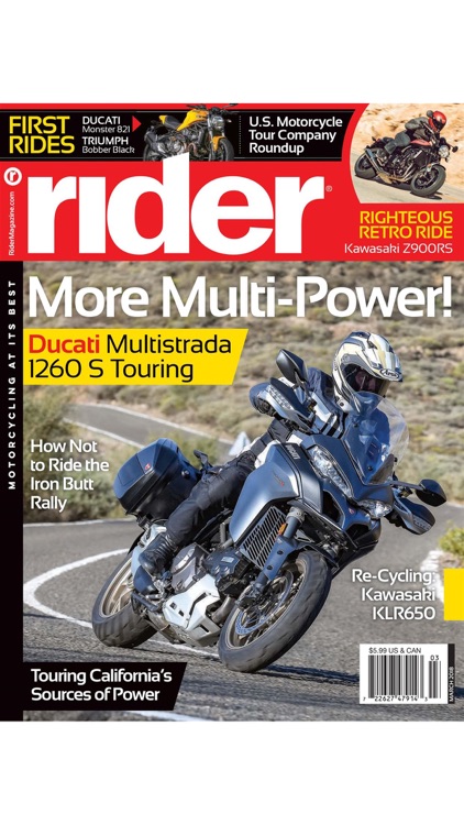Rider Magazine, Motorcycling at its Best screenshot-3
