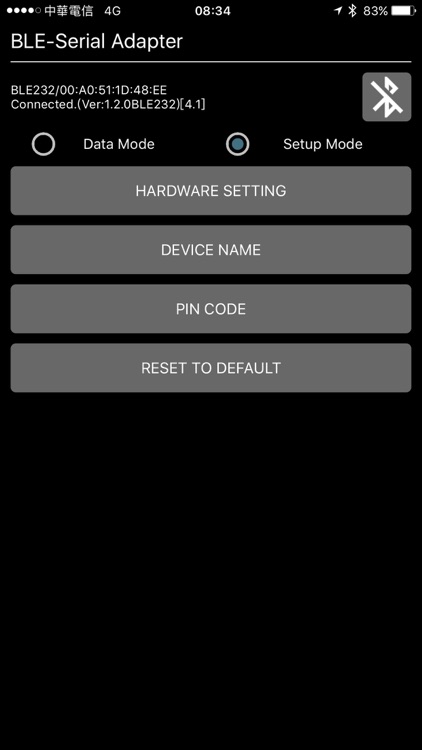 BLE to Serial Terminal