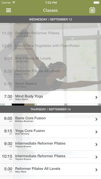 Everbalance Yoga Barre Pilates screenshot 3