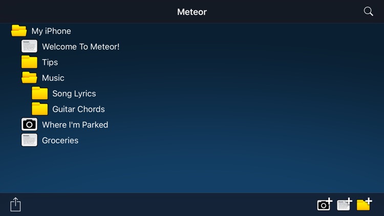 Meteor Notes screenshot-4