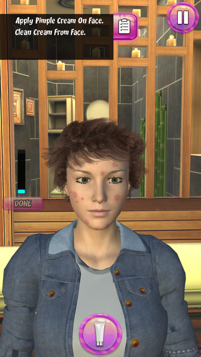 Girl Makeup Salon Spa Games 3D screenshot 5