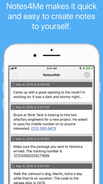 Notes4Me screenshot-0