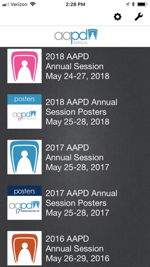 AAPD Annual Session(圖2)-速報App