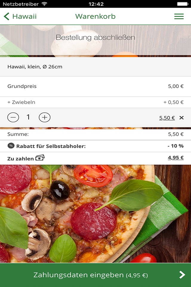 Pizzeria Toni Liederbach screenshot 3