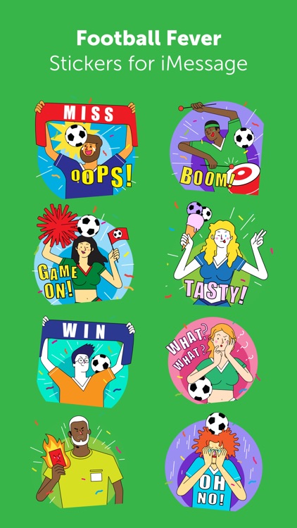 Football Fever Sticker Pack