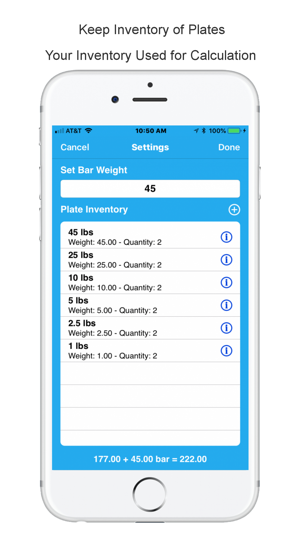 Right Plates Weight Calculator(圖2)-速報App