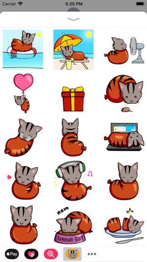 Sausage Cat Animated Stickers(圖3)-速報App