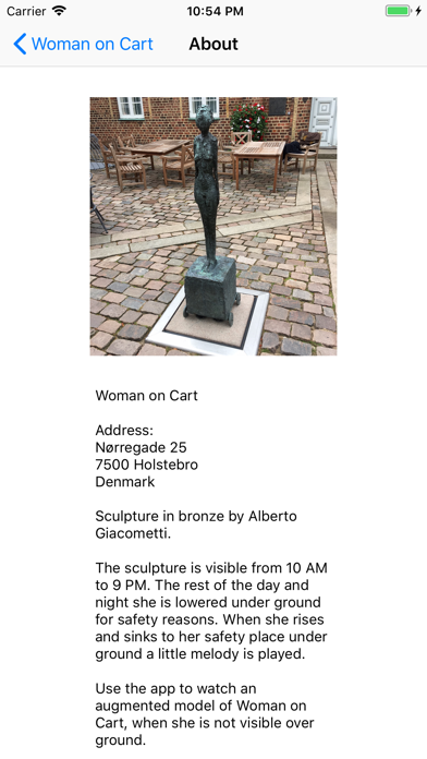 Woman on Cart - Giacometti screenshot 2