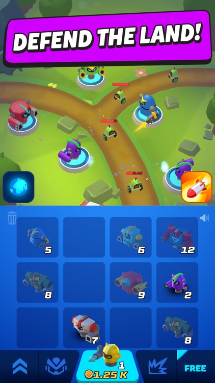 Merge Tower Bots screenshot-0