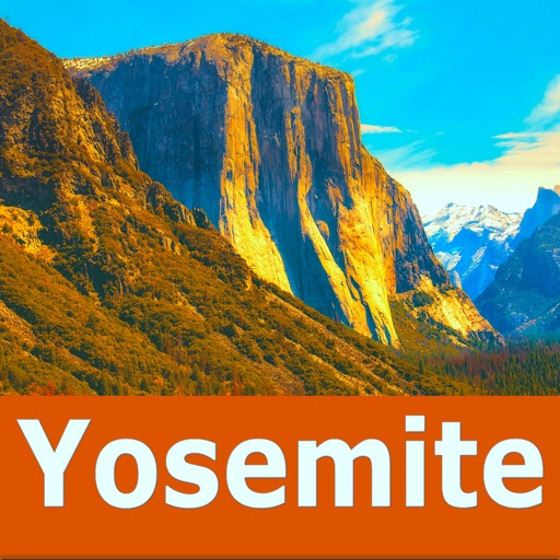 Yosemite National Park Map, CA