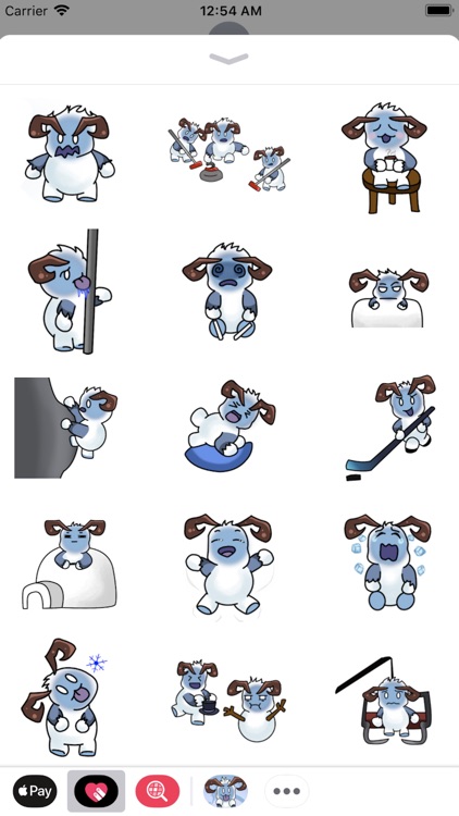 Abominable Snowball Stickers