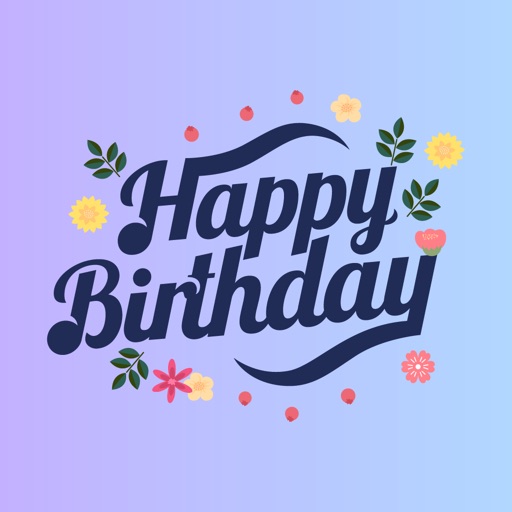 Happy Birthday Wishes Greets iOS App