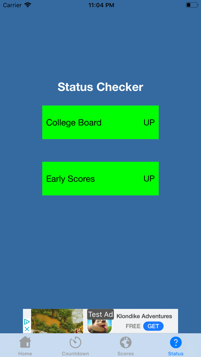 EarlyScores Score Browser