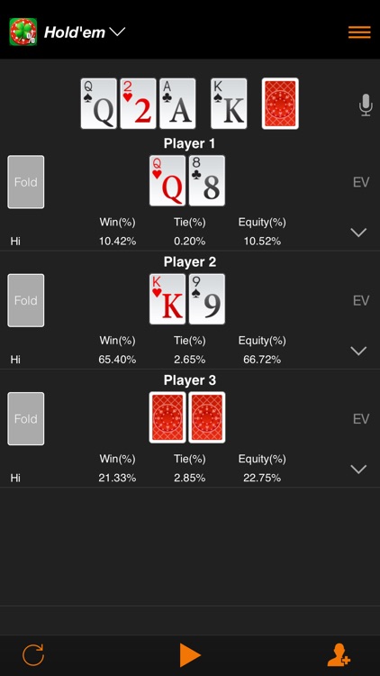 Enterra Poker Calculator