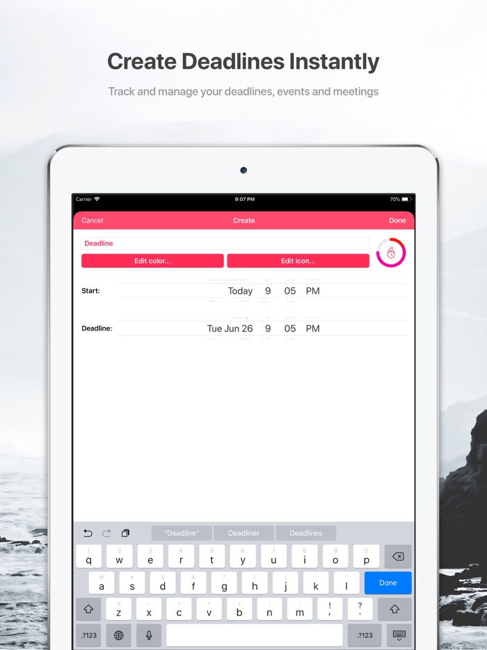 Deadliner – Time Tracker