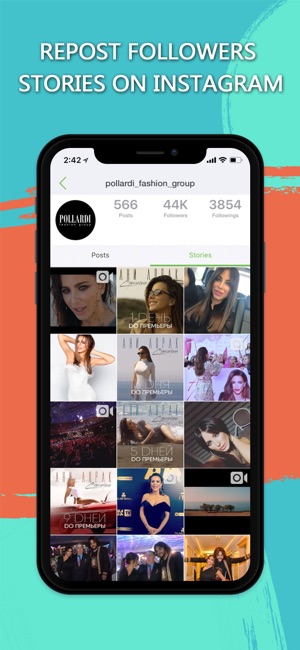 snimki ekrana iphone - reports per instagram su app store