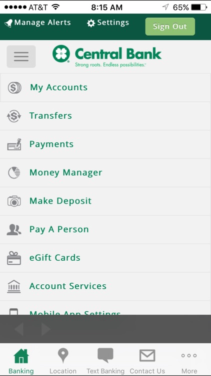 Central Bank - Mobile screenshot-3