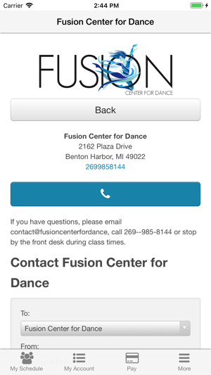 Fusion Center for Dance(圖3)-速報App