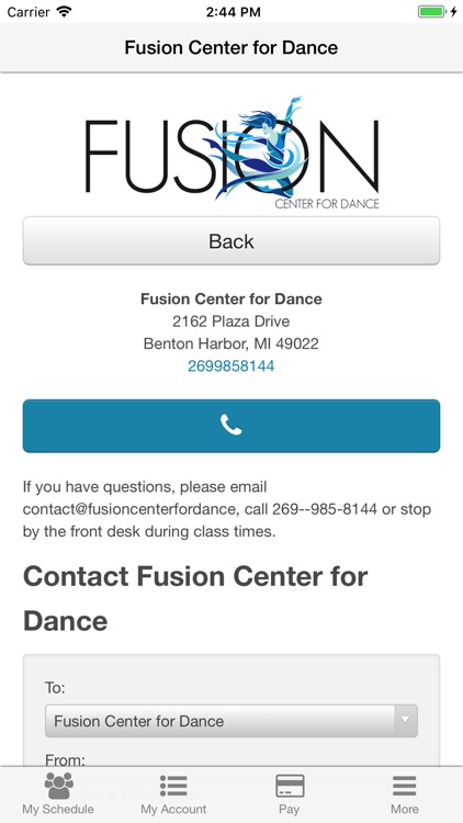 Fusion Center for Dance