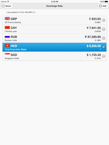 Exchange Rate Converter Live - náhled