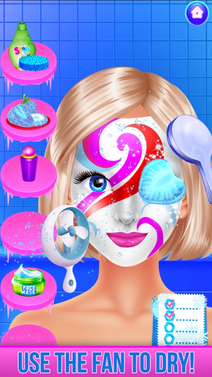 Ice Princess Face Paint Salon screenshot-9