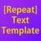 Easy Generate Repeat Word auto mapping [ name ]