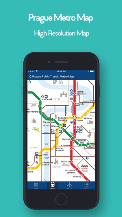 Prague Offline Map - Metro