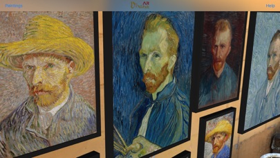 Vincent Self Portraits AR screenshot 2