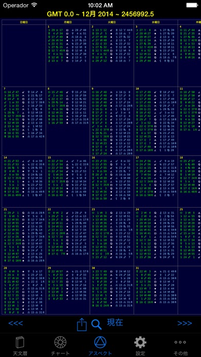iPhemeris screenshot1