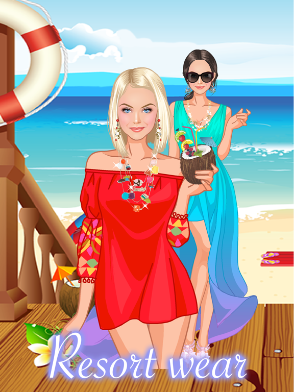 Скачать Summer Dress Up game