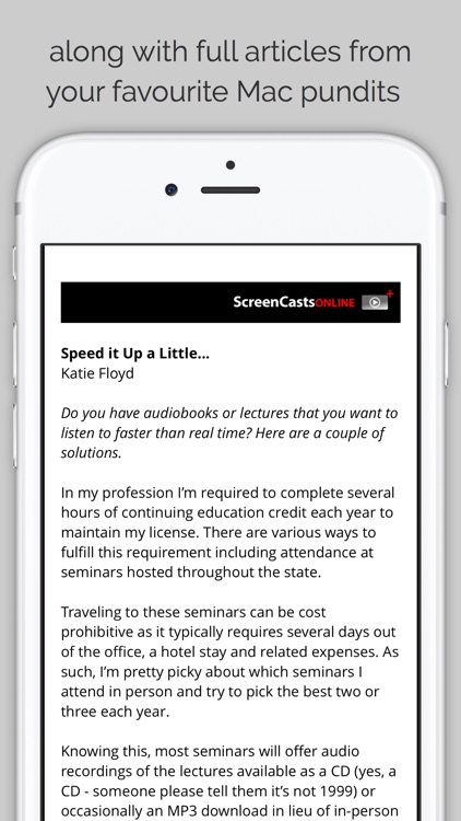 ScreenCastsOnline Magazine screenshot-3