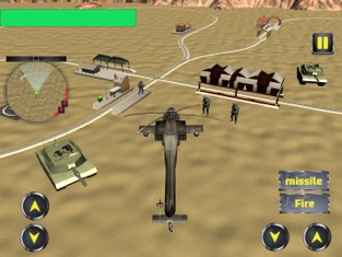 Army Helicopter Gunship Battle, game for IOS