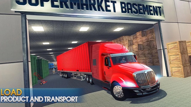 Truck Driving Simulation Game