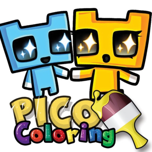 Pico Coloring Book iOS App