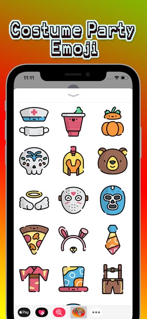 Costume Party Emoji(圖3)-速報App