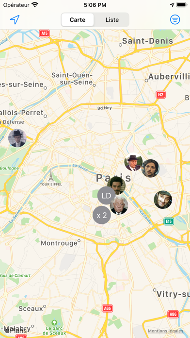 Screenshot #1 pour AddressesMap